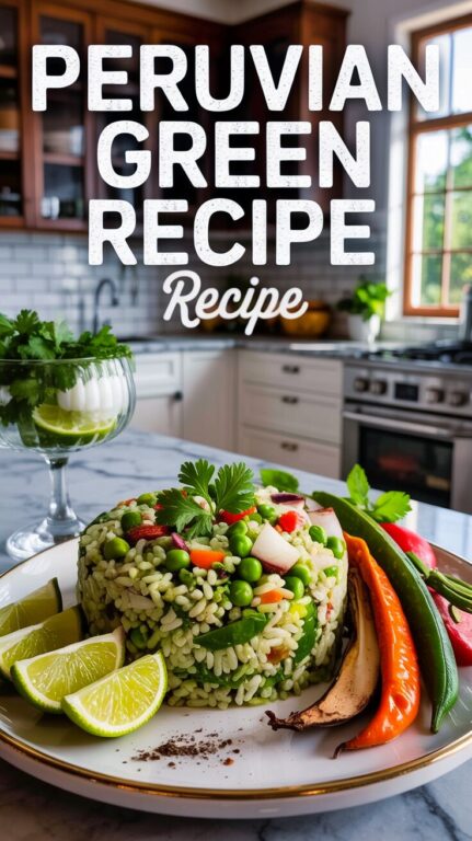 Peruvian Green Rice Recipe