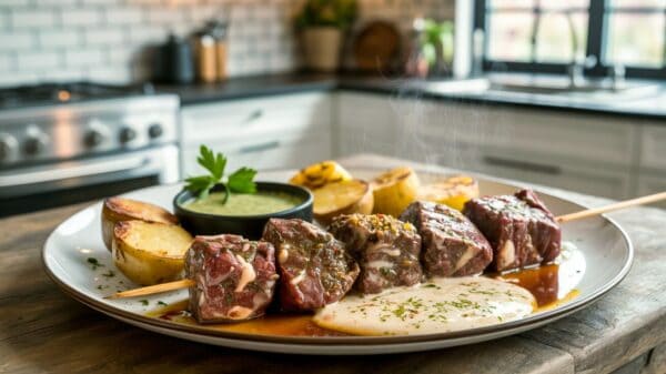 Peruvian Heart Kabobs Recipe