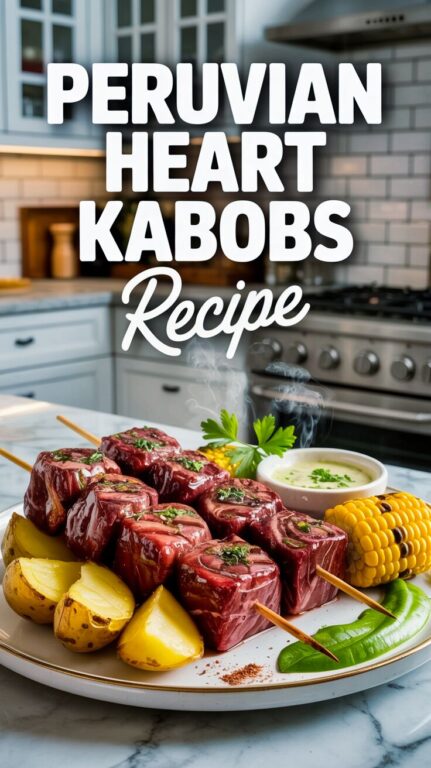 Peruvian Heart Kabobs Recipe
