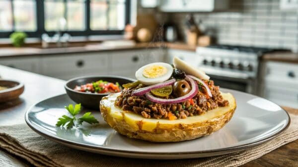 Peruvian Papa Rellena Stuffed Potatoes Recipe