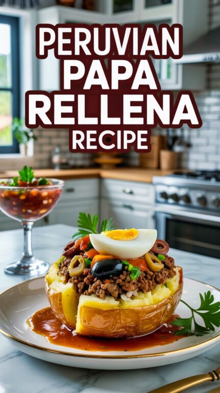 Peruvian Papa Rellena Stuffed Potatoes Recipe