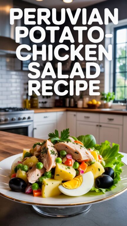 Peruvian Potato-Chicken Salad Recipe