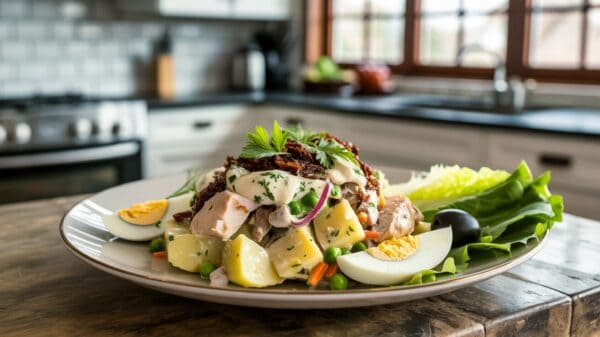 Peruvian Potato-Chicken Salad Recipe