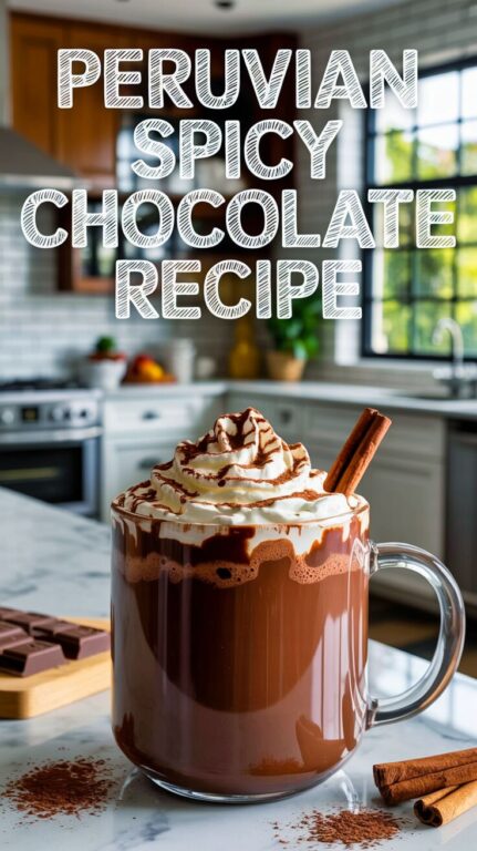 Peruvian Spicy Hot Chocolate Recipe