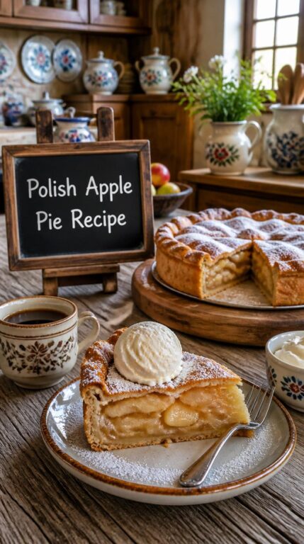 Polish Apple Pie Recipe