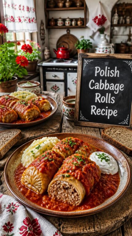 Polish Cabbage Rolls Recipe