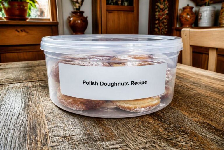 Polish Doughnuts Recipe Storage Tips