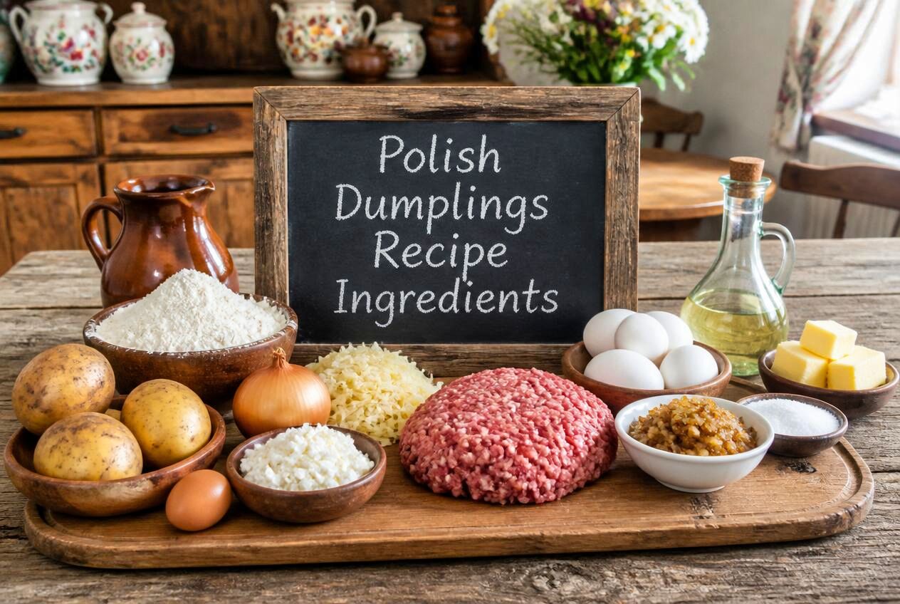 Polish Dumplings Recipe Ingredients