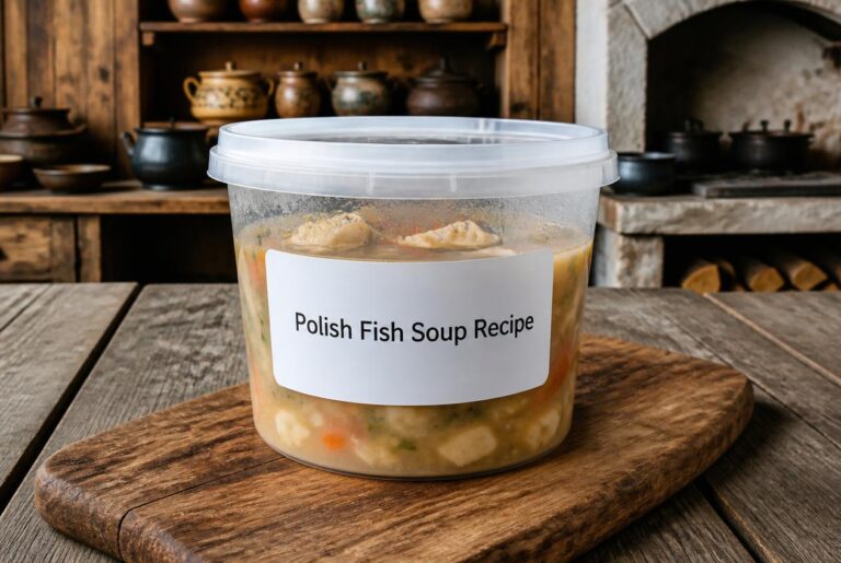 Polish Fish Soup Recipe Storage Tips