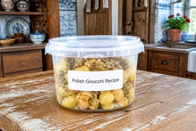 Polish Gnocchi Recipe Storage Tips