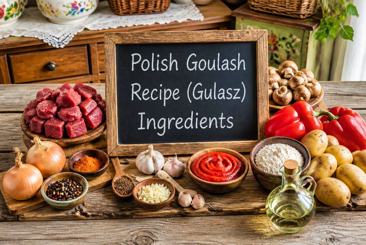 Polish Goulash Recipe (Gulasz) Ingredients