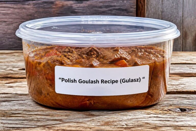 Polish Goulash Recipe (Gulasz) Storage Tips