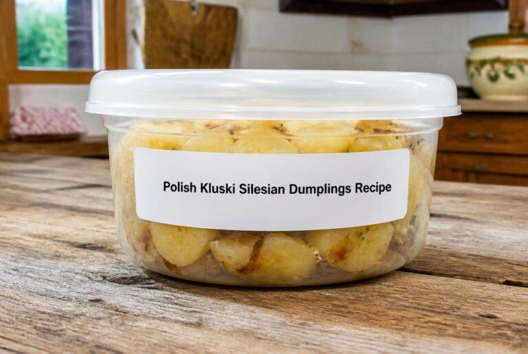 Polish Kluski Silesian Dumplings Recipe Storage Tips