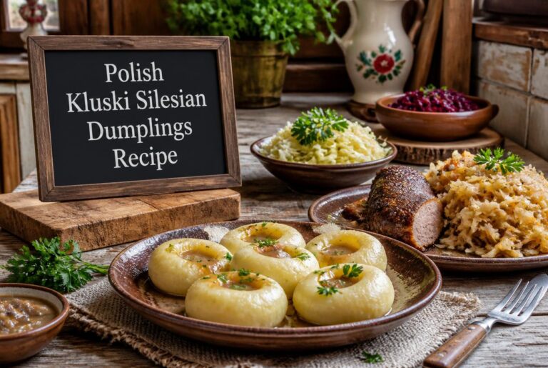 Polish Kluski Silesian Dumplings Recipe