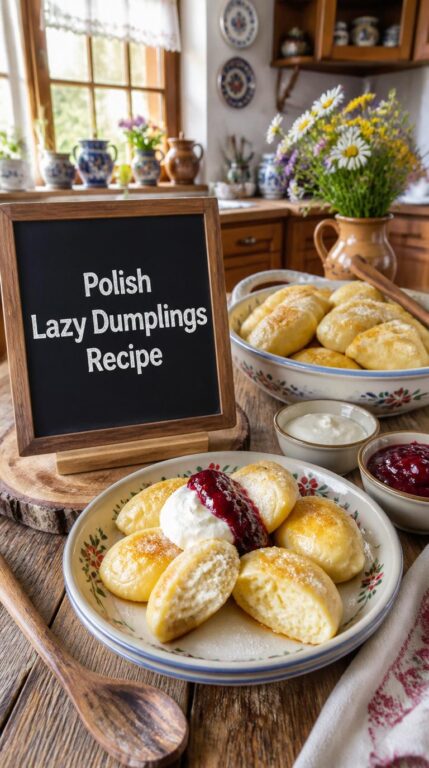 Polish Lazy Dumplings Recipe