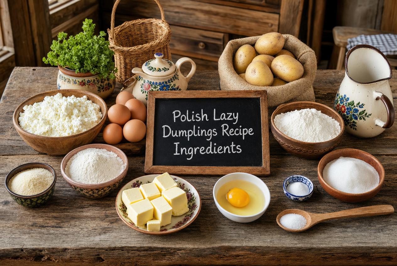 Polish Lazy Dumplings Recipe Ingredients