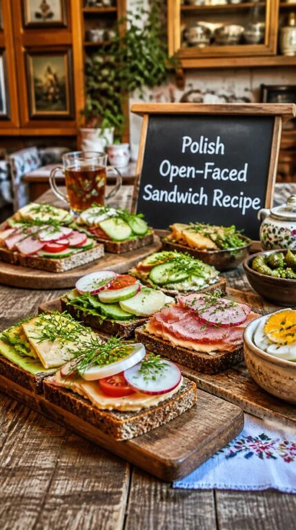 Polish Open-Faced Sandwich Recipe