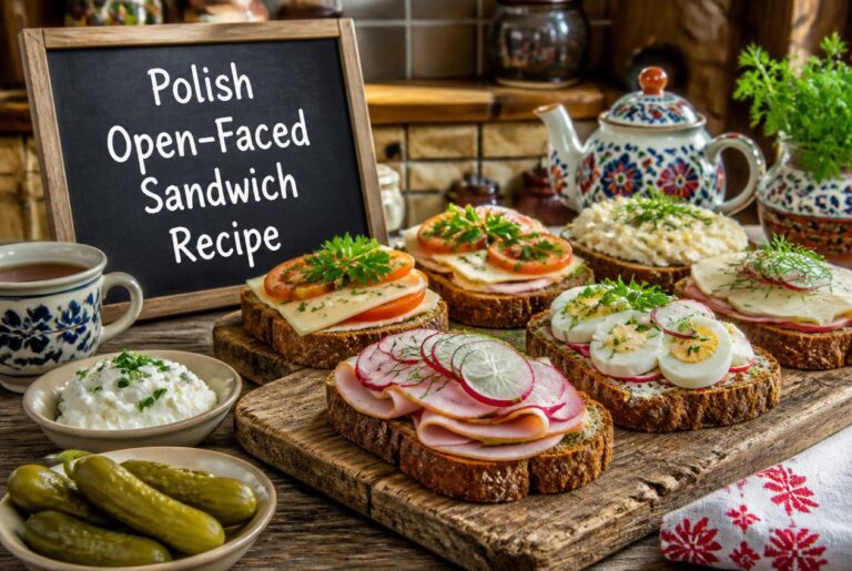 Polish Open-Faced Sandwich Recipe