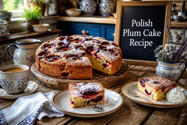 Polish Plum Cake Recipe