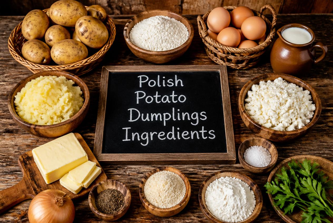 Polish Potato Dumplings Ingredients