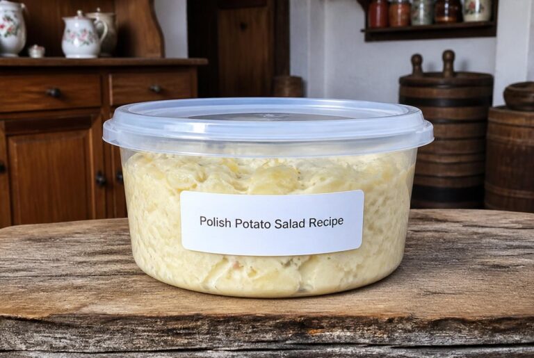 Polish Potato Salad Recipe Storage Tips