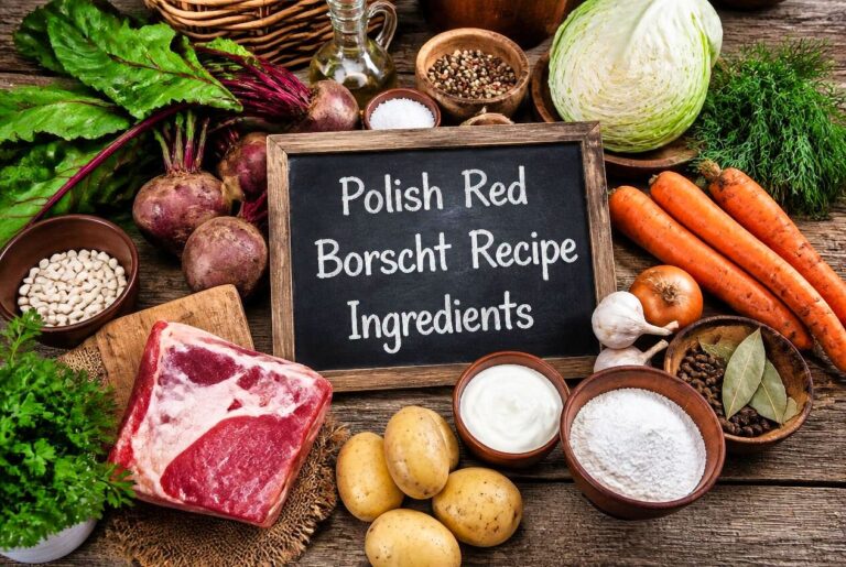 Polish Red Borscht Recipe Ingredients