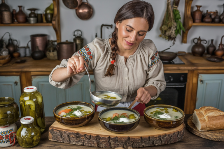 Polish Sour Pickle Soup Recipe Cooking Tips