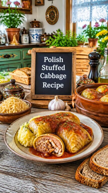 Polish Stuffed Cabbage Recipe