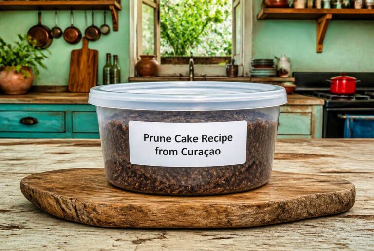 Prune Cake Recipe from Curaçao Storage Tips