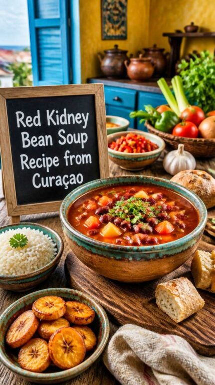 Red Kidney Bean Soup Recipe from Curaçao