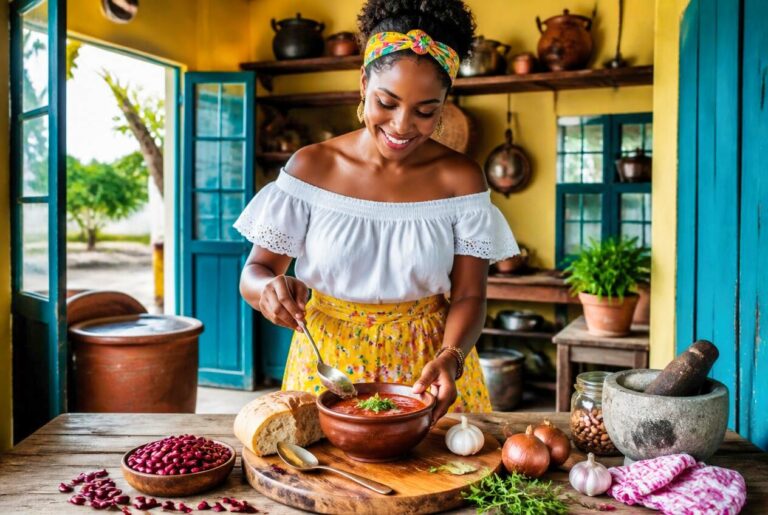Red Kidney Bean Soup Recipe from Curaçao Cooking Tips