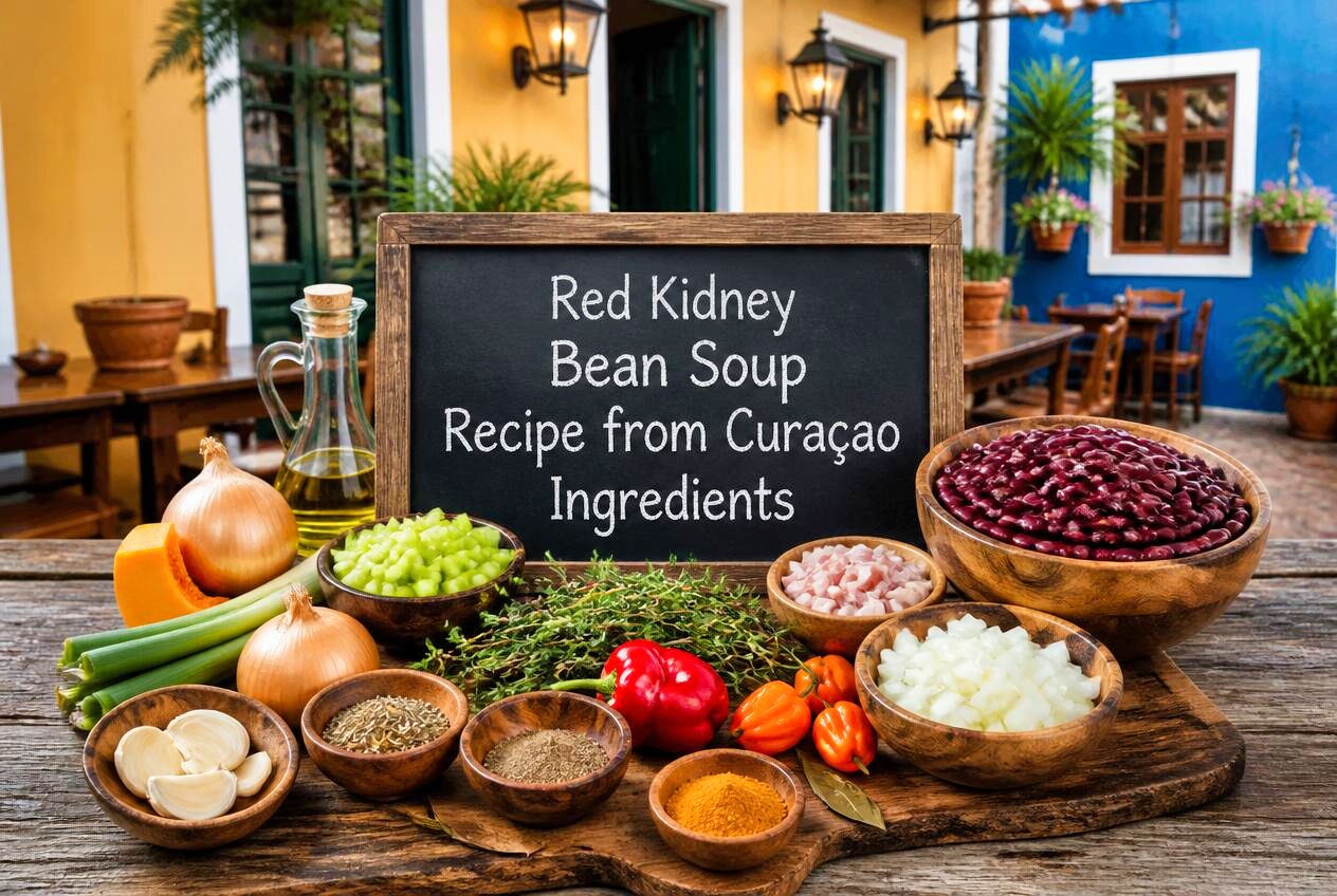Red Kidney Bean Soup Recipe from Curaçao Ingredients