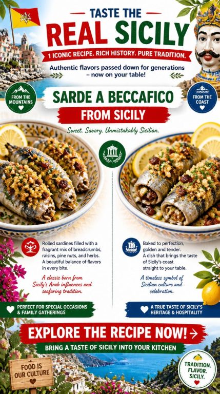 Sarde a Beccafico Recipe From Sicily