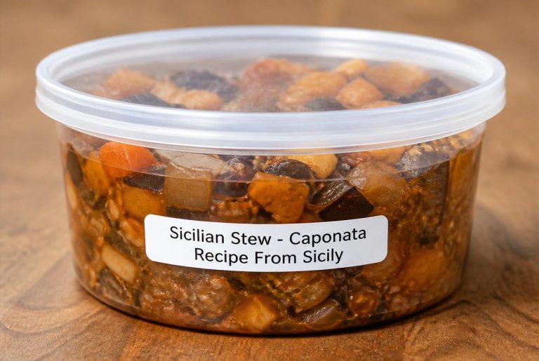 Sicilian Stew - Caponata Recipe From Sicily Storage Tips