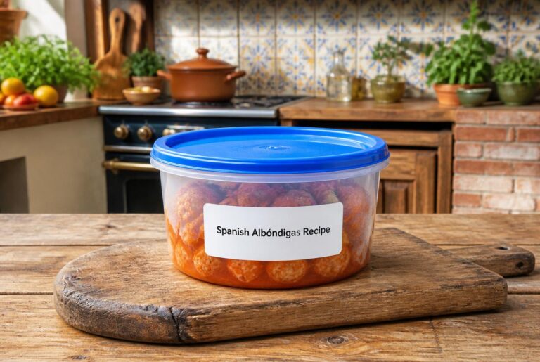 Spanish Albóndigas Recipe Storage Tips