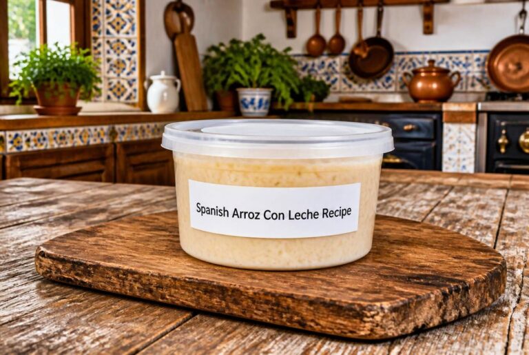 Spanish Arroz Con Leche Recipe Storage Tips