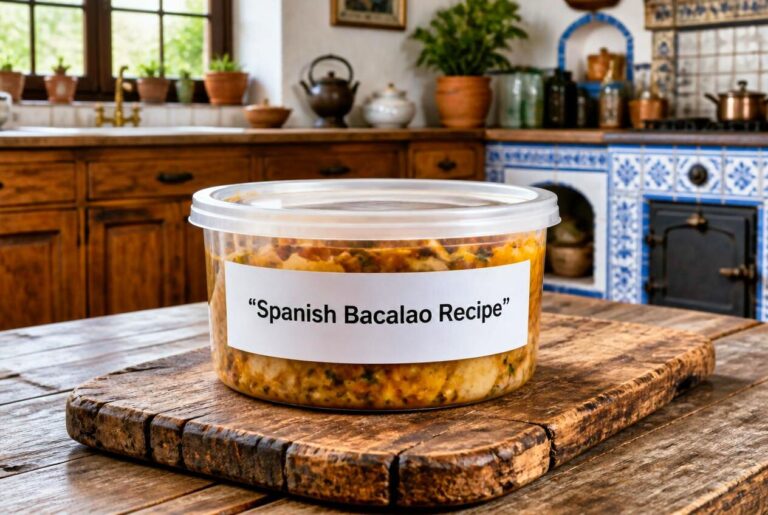 Spanish Bacalao Recipe Storage Tips