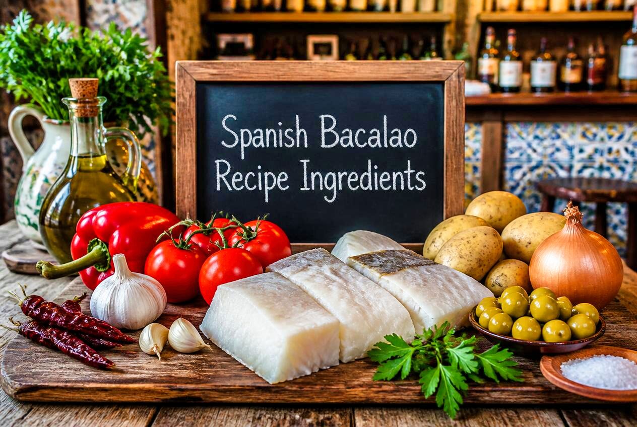Spanish Bacalao Recipe Ingredients