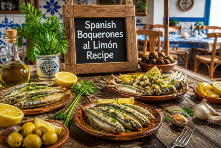 Spanish Boquerones al Limón Recipe