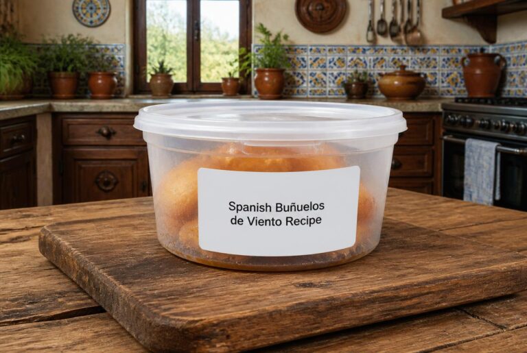 Spanish Buñuelos de Viento Recipe Storage Tips