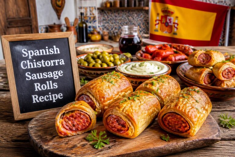 Spanish Chistorra Sausage Rolls Recipe