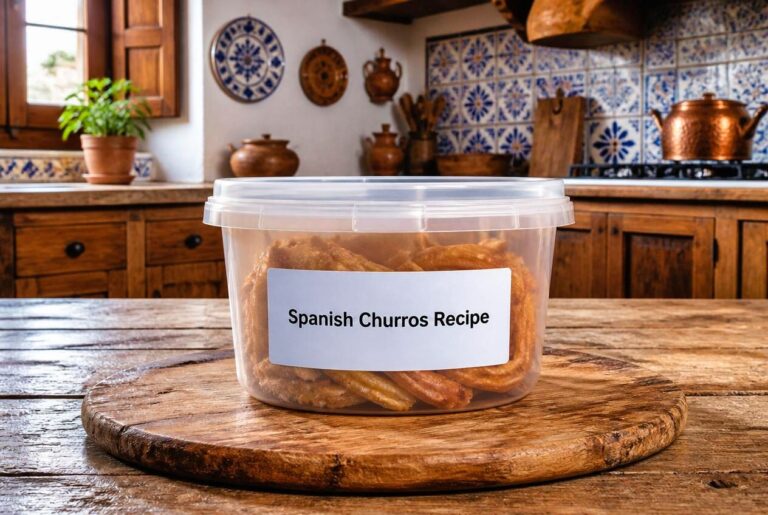 Spanish Churros Recipe Storage Tips