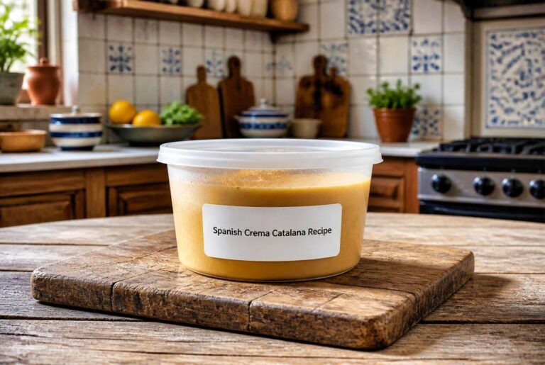 Spanish Crema Catalana Recipe Storage Tips