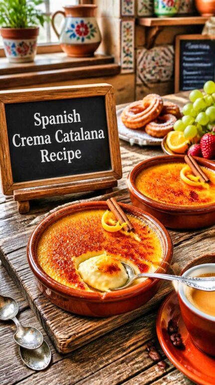 Spanish Crema Catalana Recipe
