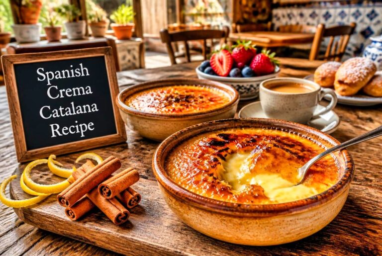 Spanish Crema Catalana Recipe