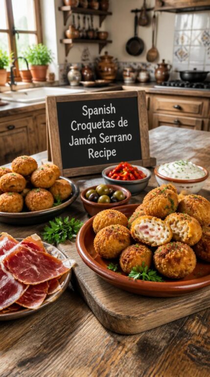 Spanish Croquetas de Jamón Serrano Recipe