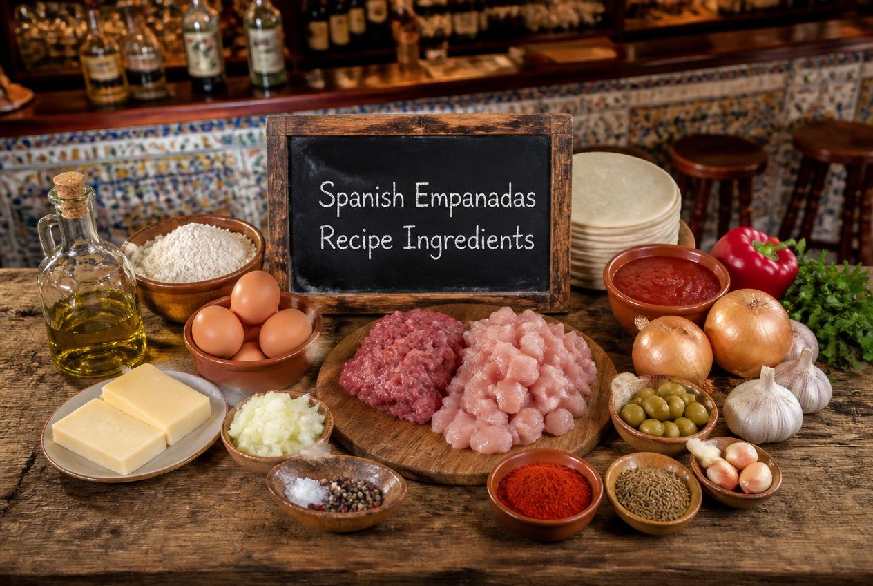 Spanish Empanadas Recipe Ingredients