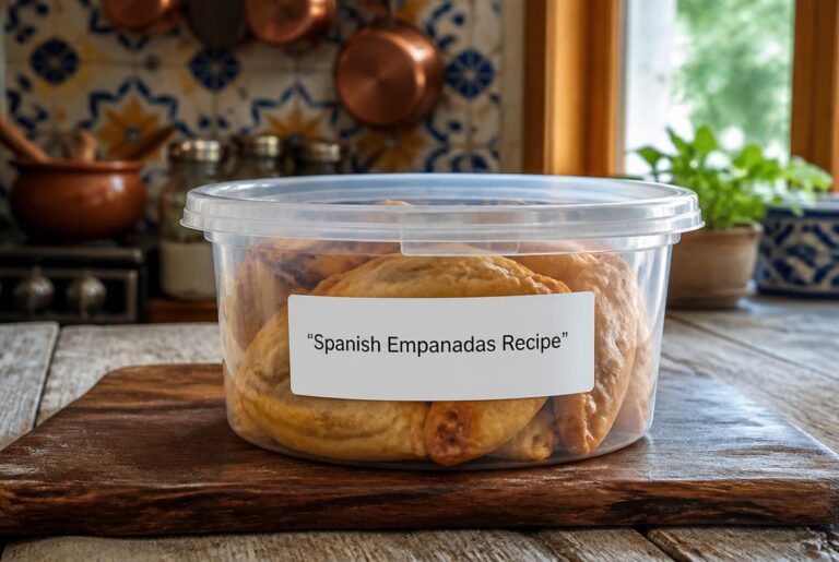 Spanish Empanadas Recipe Storage Tips