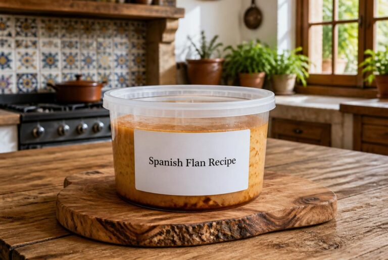 Spanish Flan Recipe Storage Tips