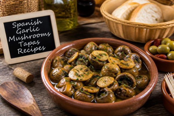 Spanish Garlic Mushrooms Tapas Recipes